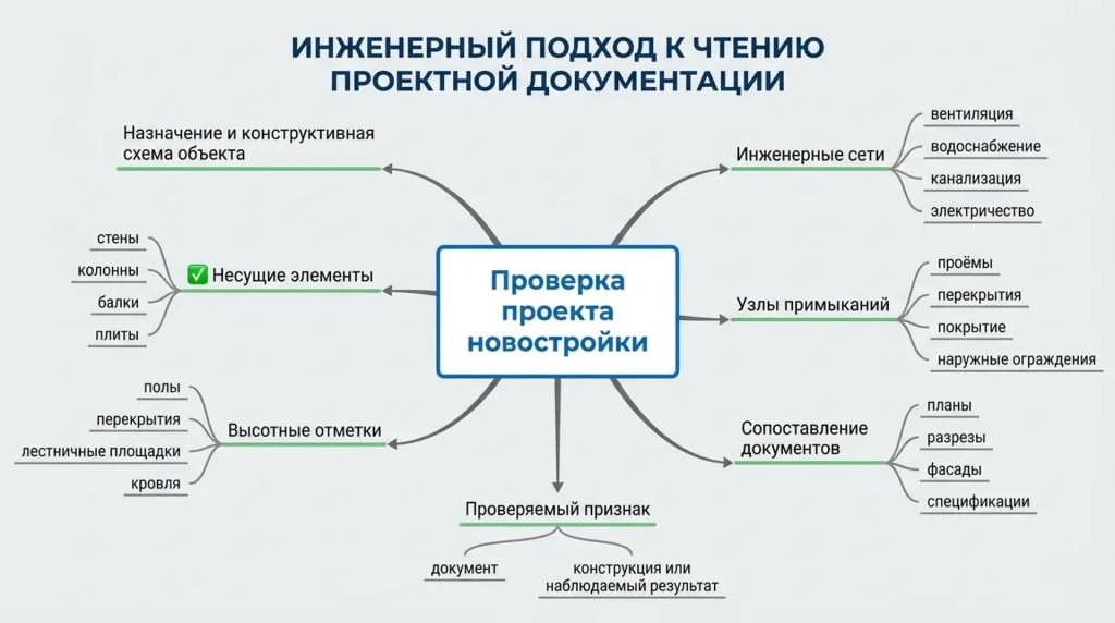 Инженерный подход к чтению проектной документации